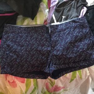 Red white and blue shorts